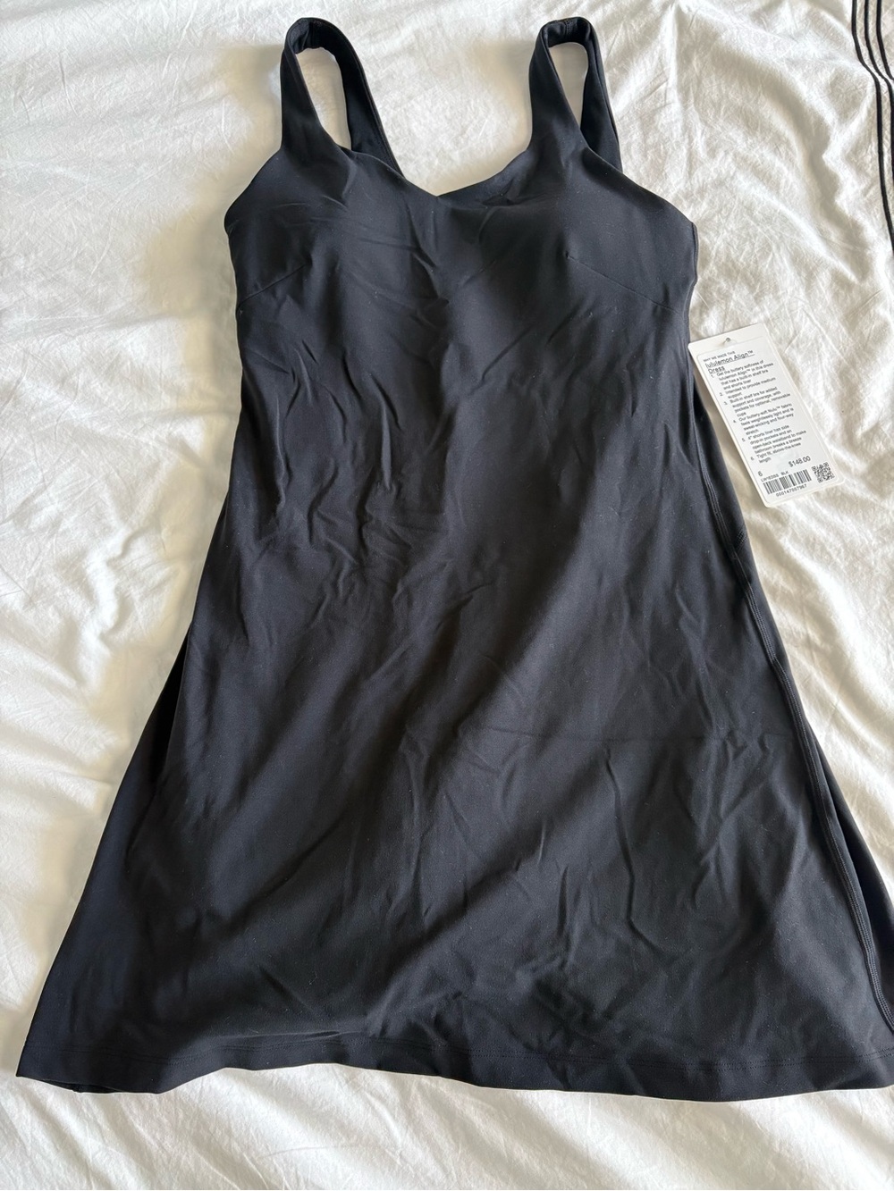 Athleta Women's Align Black Tank Dress